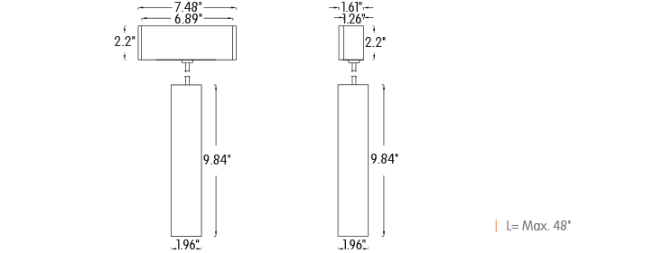 Snoot 1 Pendant Curve-SPSH-P